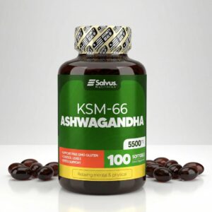 Ashwagandha KSM-66 - 100 Cápsulas blandas