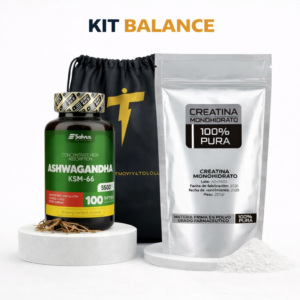 KIT BALANCE Creatina + Ashwagandha KSM-66 + Obsequio