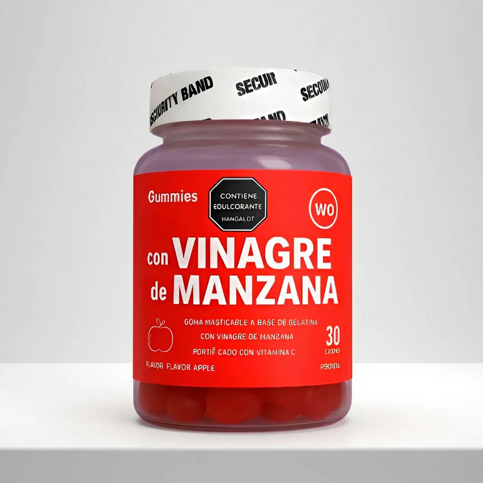 Gomas Vinagre de Manzana – 30 Und